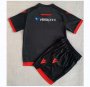 Kids 2023-24 Wrexham AFC Third Away Soccer Kits Shirt With Shorts