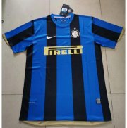 2008-09 Inter Milan Retro Home Soccer Jersey Shirt