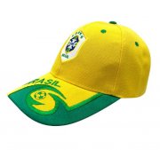 Brazil National Yellow Soccer Cap