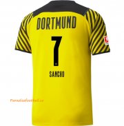 2021-22 Borussia Dortmund Home Soccer Jersey Shirt JADON SANCHO #7