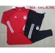 2020-21 Ajax Red Training Sports Sweatshirt With Pants