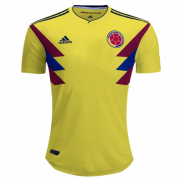 2018 World Cup Colombia Home Soccer Jersey (player version)