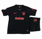 2019-20 Kids Atletico Madrid Away Soccer Shirt With Shorts