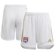 2023-24 Olympique Lyonnais Home Soccer Shorts