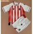 Kids Stoke City 2022-23 Home Soccer Kits Shirt With Shorts