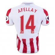 2016-17 Stoke City 14 AFELLAY Home Soccer Jersey