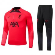 2022-23 Liverpool Red Training Kits Sweatshirt with Pants