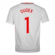 2016 Poland Dudek 1 Home Soccer Jersey