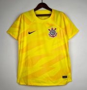 2023-24 SC Corinthians Yellow Goalkeeper Soccer Jersey Shirt
