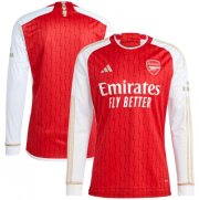 2023-24 Arsenal Long Sleeve Home Soccer Jersey Shirt