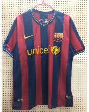 2009-2010 Barcelona Retro Home Soccer Jersey Shirt