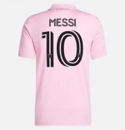 2023-24 Inter Miami CF Pink Home Soccer Jersey Shirt with Messi #10