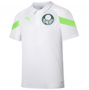 2023-24 Palmeiras White Polo Shirt