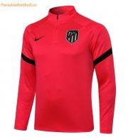 2021-22 Atletico Madrid Red Training Sweatshirt