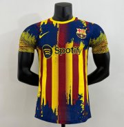 2023-24 Barcelona Yellow Special Soccer Jersey Shirt Player Version