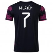 2021 Mexico Home Soccer Jersey Shirt MIGUEL LAYÚN #7