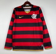 2008-09 Flamengo Retro Long Sleeve Home Soccer Jersey Shirt
