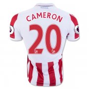 2016-17 Stoke City 20 CAMERON Home Soccer Jersey