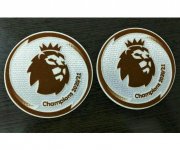 2020-21 Premier League Champion Golden Soccer Badge Patch