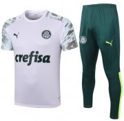 2020-21 Palmeiras White Short Sleeve Training Kits