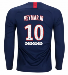 2019-20 PSG Long Sleeve Home Soccer Jersey Shirt Neymar Jr. #10
