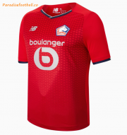 2021-22 Lille OSC Home Soccer Jersey Shirt