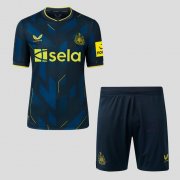 2023-24 Newcastle United Kids Third Away Soccer Kits Shirt With Shorts