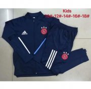 Youth 2020-21 Ajax Dark Blue Training Suits Jacket with Pants