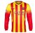 13-14 Barcelona Away Long Sleeve Soccer Jersey Shirt
