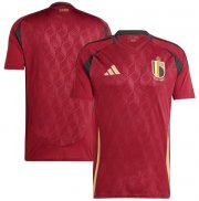 2024 Euro Cup Belgium Home Soccer Jersey Shirt