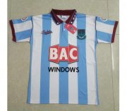 1991-92 West Ham United Retro Away Soccer Jersey Shirt