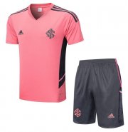 2022-23 SC Internacional Pink Training Kits Shirt with Shorts