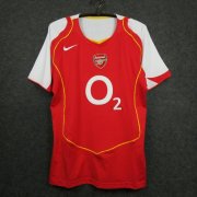 2004-05 Arsenal Retro Home Soccer Jersey Shirt