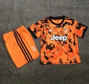 Kids Juventus 2020-21 Third Away Soccer Kits Shirt With Shorts