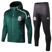 2022 FIFA World Cup Mexico Green Training Kits Hoodie Jacket with Pants