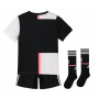 Kids Juventus 2019-20 Home Soccer Kit (Shirt + Shorts + Socks)