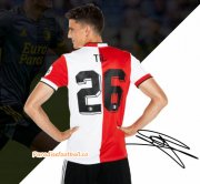 2021-22 Feyenoord Home Soccer Jersey Shirt with Til 26 printing