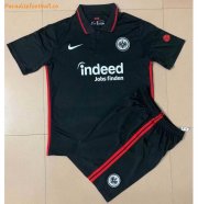 2021-22 Eintracht Frankfurt Kids Home Soccer Kits Shirt With Shorts