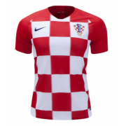 2018 World Cup Croatia Home Soccer Jersey Shirt