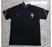 2020 EURO Portugal Black Training Shirt