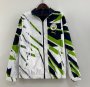 2023-24 Manchester City Navy White Reversible Trench Coat Jacket