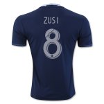 2016-17 Sporting KC 8 ZUSI Away Soccer Jersey