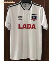 1991 Colo-Colo Retro Home White Soccer Jersey Shirt