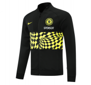 2021-22 Chelsea Black Yellow Training Jacket