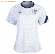 2021 USA White Women Training Shirt