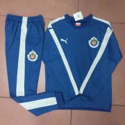 2017-18 Chivas C.D. Guadalajara Blue Sweater with Pants