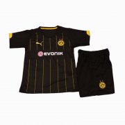 Kids Dortmund 2015-16 Away Soccer Shirt With Shorts