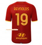 2021-22 AS Roma Home Soccer Jersey Shirt with REYNOLDS 19 printing