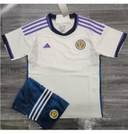 Kids 2022-23 Scotland Away Soccer Kits Shirt with Shorts