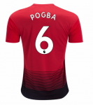 2018-19 Manchester United Home Soccer Jersey Shirt Paul Pogba #6
